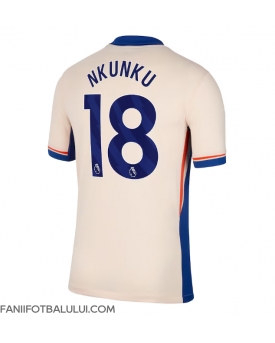 Chelsea Christopher Nkunku #18 Tricou Fotbal Replică 2024-25 Barbati Deplasare